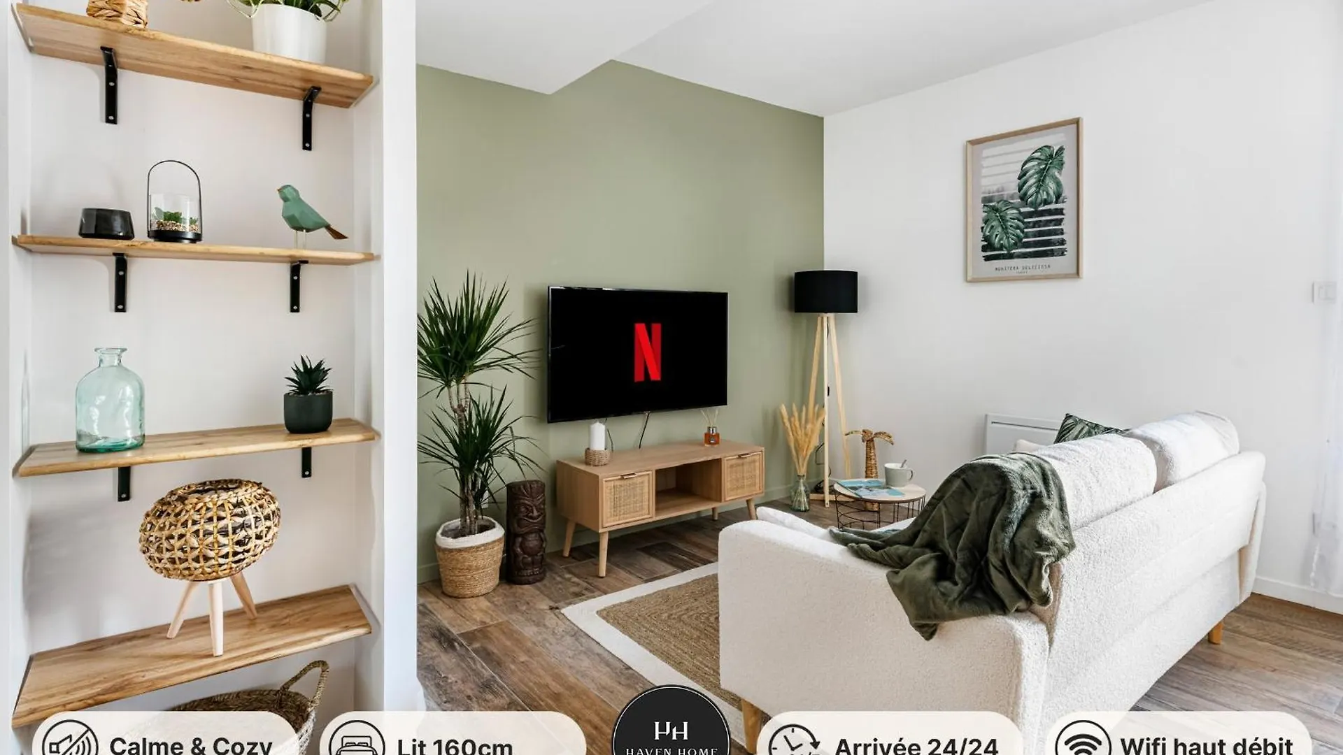 Green Haven Studio Spacieux & Nature location